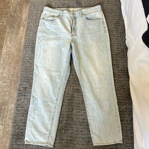 Madewell perfect vintage jeans